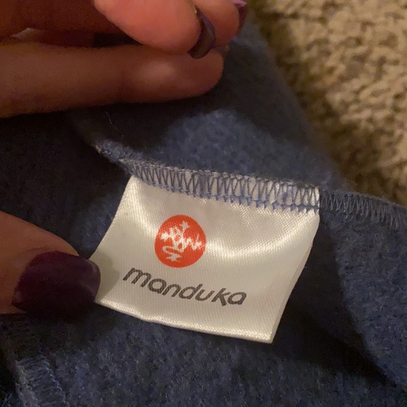 Nwot Manduka recycled Wool Yoga Blanket - Picture 6 of 6